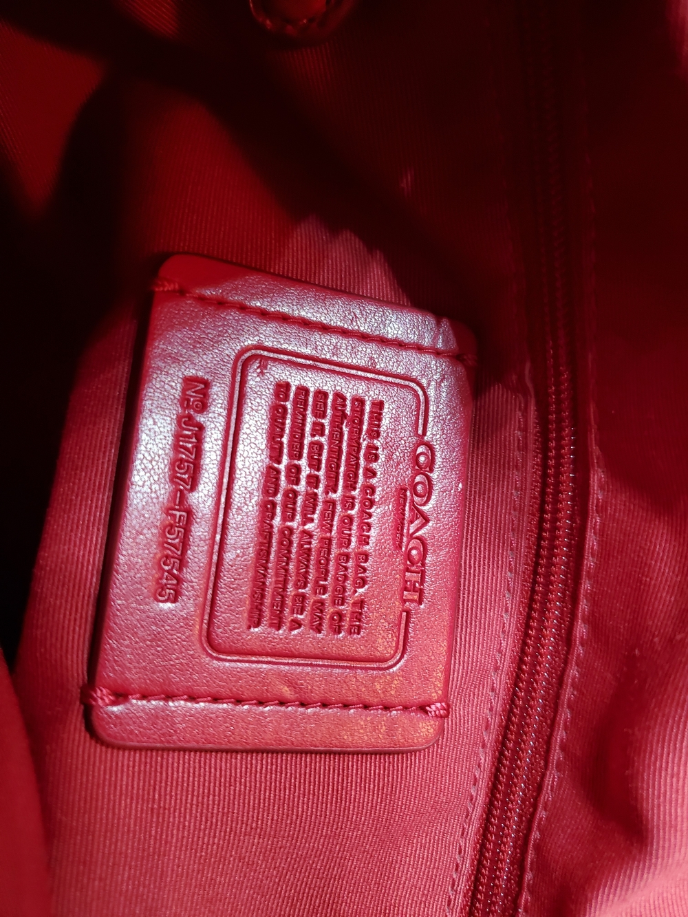 Coach Lexy Hot Pink Pebbled Leather Shoulder Tote REDUCED.. - Picture 6 of 16